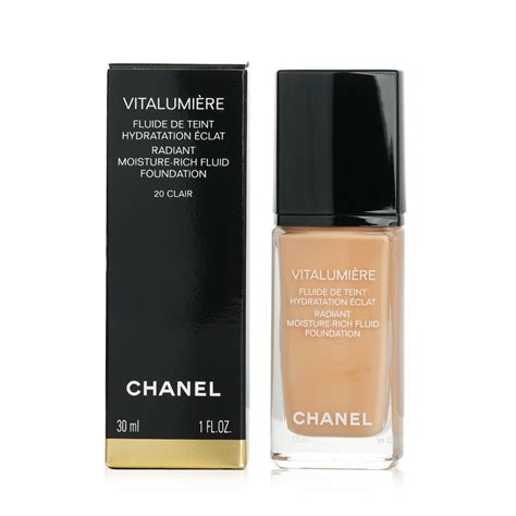 chanel clair vitalumiere foundation